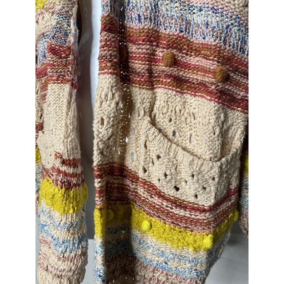 IZABEL POMMED CARDIGAN by Anthropologie Sz L NWT - Picture 3 of 6